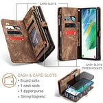Solidenz Urban Wallet Samsung S21 hoesje - Bruin - 7