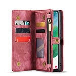 Solidenz Urban Wallet Samsung S21 hoesje - Rood - 2
