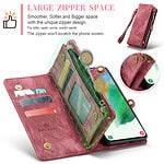 Solidenz Urban Wallet Samsung S21 hoesje - Rood - 6