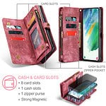 Solidenz Urban Wallet Samsung S21 hoesje - Rood - 7