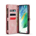 Solidenz Urban Wallet Samsung S21 hoesje - Roze - 3
