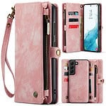 Solidenz Urban Wallet Samsung S22 Plus hoesje - Roze Main Image