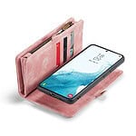 Solidenz Urban Wallet Samsung S22 Plus hoesje - Roze - 5