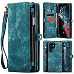 Solidenz Urban Wallet Samsung S22 Ultra hoesje - Blauw Main Image