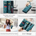 Solidenz Urban Wallet Samsung S22 Ultra hoesje - Blauw - 11
