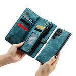 Solidenz Urban Wallet Samsung S22 Ultra hoesje - Blauw - 4