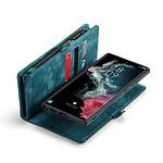 Solidenz Urban Wallet Samsung S22 Ultra hoesje - Blauw - 5