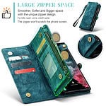 Solidenz Urban Wallet Samsung S22 Ultra hoesje - Blauw - 7