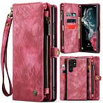 Solidenz Urban Wallet Samsung S22 Ultra hoesje - Rood Main Image