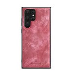 Solidenz Urban Wallet Samsung S22 Ultra hoesje - Rood - 9