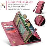 Solidenz Urban Wallet Samsung S22 Ultra hoesje - Rood - 7