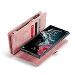 Solidenz Urban Wallet Samsung S22 Ultra hoesje - Roze - 5