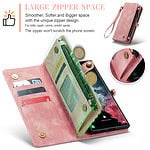 Solidenz Urban Wallet Samsung S22 Ultra hoesje - Roze - 7