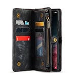 Solidenz Urban Wallet Samsung S22 Ultra hoesje - Zwart - 2