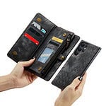 Solidenz Urban Wallet Samsung S22 Ultra hoesje - Zwart - 4