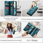 Solidenz Urban Wallet Samsung S22 hoesje - Blauw - 11