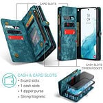 Solidenz Urban Wallet Samsung S22 hoesje - Blauw - 6