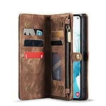 Solidenz Urban Wallet Samsung S22 hoesje - Bruin - 2