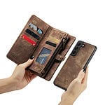 Solidenz Urban Wallet Samsung S22 hoesje - Bruin - 4