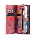 Solidenz Urban Wallet Samsung S22 hoesje - Rood - 2