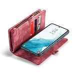 Solidenz Urban Wallet Samsung S22 hoesje - Rood - 5