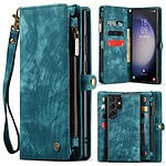 Solidenz Urban Wallet Samsung S23 Ultra hoesje - Blauw Main Image