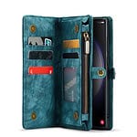 Solidenz Urban Wallet Samsung S23 Ultra hoesje - Blauw - 2