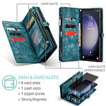 Solidenz Urban Wallet Samsung S23 Ultra hoesje - Blauw - 6