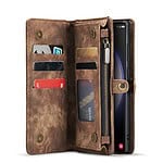 Solidenz Urban Wallet Samsung S24 Ultra hoesje - Bruin - 2
