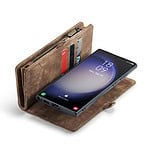 Solidenz Urban Wallet Samsung S24 Ultra hoesje - Bruin - 5