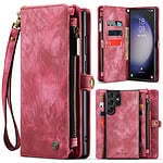 Solidenz Urban Wallet Samsung S24 Ultra hoesje - Rood Main Image