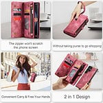 Solidenz Urban Wallet Samsung S24 Ultra hoesje - Rood - 11