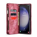 Solidenz Urban Wallet Samsung S24 Ultra hoesje - Rood - 3