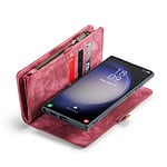 Solidenz Urban Wallet Samsung S24 Ultra hoesje - Rood - 5