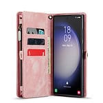 Solidenz Urban Wallet Samsung S24 Ultra hoesje - Roze - 3