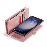 Solidenz Urban Wallet Samsung S24 Ultra hoesje - Roze - 5