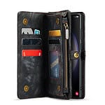 Solidenz Urban Wallet Samsung S24 Ultra hoesje - Zwart - 2