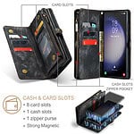 Solidenz Urban Wallet Samsung S24 Ultra hoesje - Zwart - 6