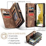 Solidenz Urban Wallet Samsung A55 hoesje - Bruin - 6