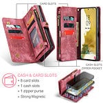 Solidenz Urban Wallet Samsung S23 Plus hoesje - Rood - 6