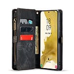 Solidenz Urban Wallet Samsung A55 hoesje - Zwart - 3