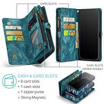 Solidenz Urban Wallet iPhone 12 Pro Max hoesje - Blauw - 7