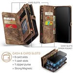 Solidenz Urban Wallet iPhone 12 Pro Max hoesje - Bruin - 7
