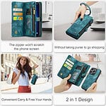 Solidenz Urban Wallet iPhone 13 Pro Max hoesje - Blauw - 11