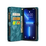 Solidenz Urban Wallet iPhone 13 Pro Max hoesje - Blauw - 3