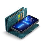 Solidenz Urban Wallet iPhone 13 Pro Max hoesje - Blauw - 5