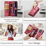 Solidenz Urban Wallet iPhone 13 Pro Max hoesje - Rood - 11