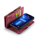 Solidenz Urban Wallet iPhone 13 Pro Max hoesje - Rood - 5