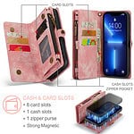 Solidenz Urban Wallet iPhone 13 Pro Max hoesje - Roze - 6