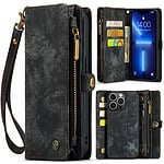 Solidenz Urban Wallet iPhone 13 Pro Max hoesje - Zwart Main Image